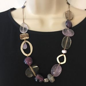 Silpada Canyon Amethyst Necklace (used)